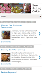 Mobile Screenshot of beestingcake.blogspot.com