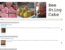 Tablet Screenshot of beestingcake.blogspot.com