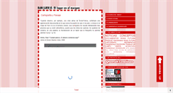 Desktop Screenshot of ellugarenelmargen.blogspot.com