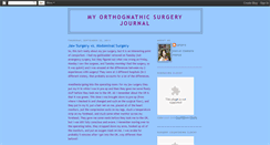 Desktop Screenshot of myjawjournal.blogspot.com