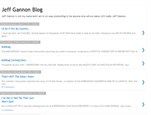 Tablet Screenshot of jeffgannon.blogspot.com
