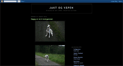 Desktop Screenshot of norskjeger.blogspot.com