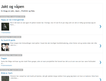 Tablet Screenshot of norskjeger.blogspot.com