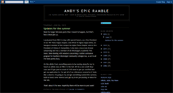 Desktop Screenshot of epicramble.blogspot.com