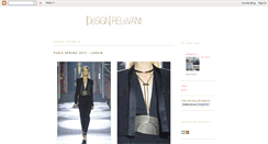 Desktop Screenshot of designrelevant.blogspot.com