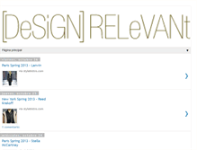 Tablet Screenshot of designrelevant.blogspot.com