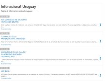 Tablet Screenshot of info-uruguay.blogspot.com