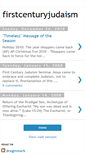 Mobile Screenshot of firstcenturyjudaism.blogspot.com