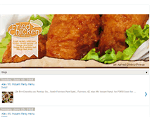 Tablet Screenshot of friedchickenbyaspineda.blogspot.com