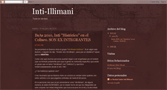 Desktop Screenshot of intilaverdad.blogspot.com