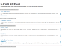 Tablet Screenshot of eldiariobilbilitano.blogspot.com