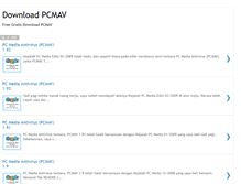 Tablet Screenshot of pcmav-pcmav-download.blogspot.com