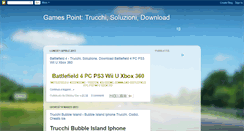 Desktop Screenshot of gamespointita.blogspot.com