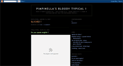 Desktop Screenshot of pimpinellas-room.blogspot.com