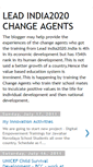 Mobile Screenshot of leadindia2020changeagents.blogspot.com