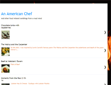 Tablet Screenshot of chefseanthomas.blogspot.com