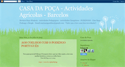 Desktop Screenshot of casadapoca.blogspot.com