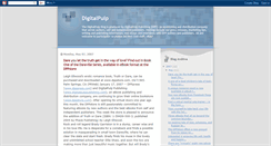 Desktop Screenshot of digitalpulppublishing.blogspot.com
