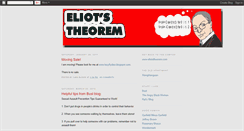 Desktop Screenshot of eliotstheorem.blogspot.com