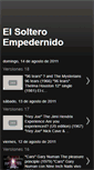Mobile Screenshot of elsolteroempedernido.blogspot.com
