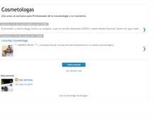 Tablet Screenshot of consultacosmetologas.blogspot.com