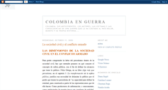 Desktop Screenshot of colombiaenguerra2face.blogspot.com