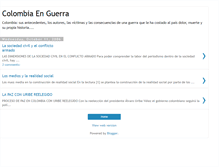 Tablet Screenshot of colombiaenguerra2face.blogspot.com