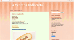 Desktop Screenshot of laventanaindiscretaarte.blogspot.com