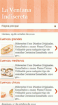 Mobile Screenshot of laventanaindiscretaarte.blogspot.com
