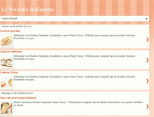 Tablet Screenshot of laventanaindiscretaarte.blogspot.com