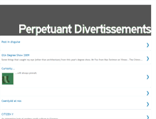 Tablet Screenshot of perpetuantdivertissements.blogspot.com