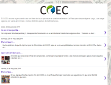 Tablet Screenshot of comiteorganizadoreventosclandestinos.blogspot.com