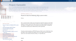 Desktop Screenshot of gurmukhi.blogspot.com