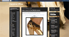 Desktop Screenshot of carnivalwear.blogspot.com