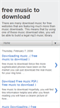 Mobile Screenshot of free--music-to--download.blogspot.com