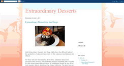 Desktop Screenshot of extraordinary-desserts.blogspot.com