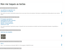 Tablet Screenshot of nonmetoquesasteclas.blogspot.com