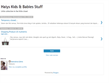 Tablet Screenshot of haiyskidsstuff.blogspot.com