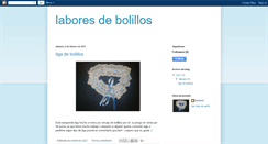 Desktop Screenshot of laboresdebolillos.blogspot.com