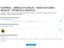Tablet Screenshot of florerias-arreglos-florales.blogspot.com