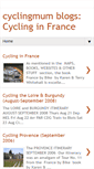 Mobile Screenshot of cyclingmumfrance.blogspot.com
