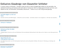 Tablet Screenshot of glasdesign-schlieker.blogspot.com