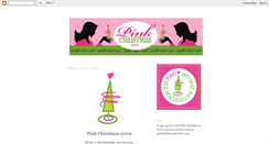 Desktop Screenshot of pinkchristmas.blogspot.com