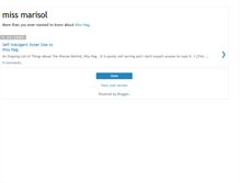 Tablet Screenshot of missmarisol.blogspot.com