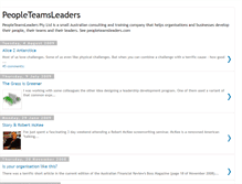 Tablet Screenshot of peopleteamsleaders.blogspot.com