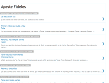 Tablet Screenshot of apestefideles.blogspot.com