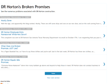 Tablet Screenshot of dr-horton-complaints.blogspot.com
