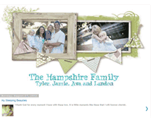 Tablet Screenshot of hampshirefamily.blogspot.com