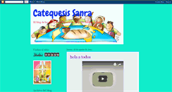 Desktop Screenshot of catequesissanra.blogspot.com