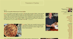 Desktop Screenshot of eventi-vacanze-cucina.blogspot.com